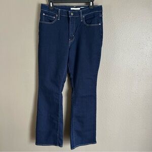 Women’s Levi Strauss & Co 725 High Rise Bootcut Dark Blue Jeans